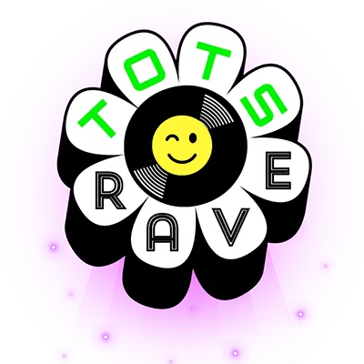 Auntie Kitty's Tots Rave Logo